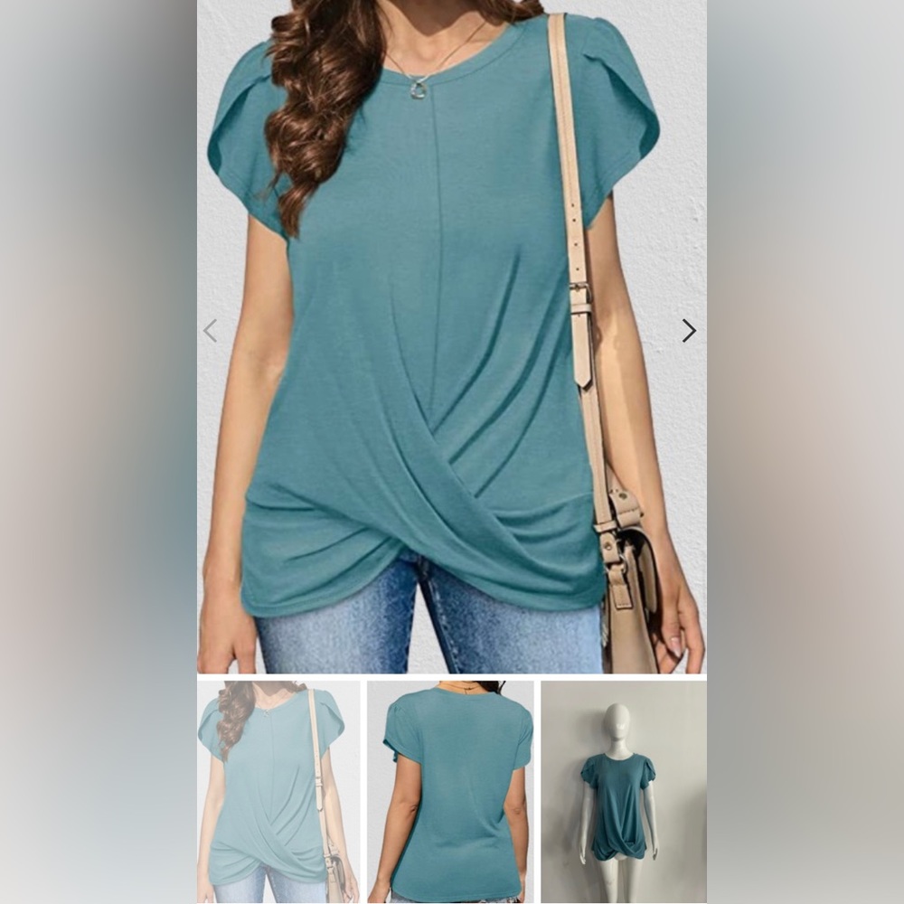 Tulip sleeve blouse